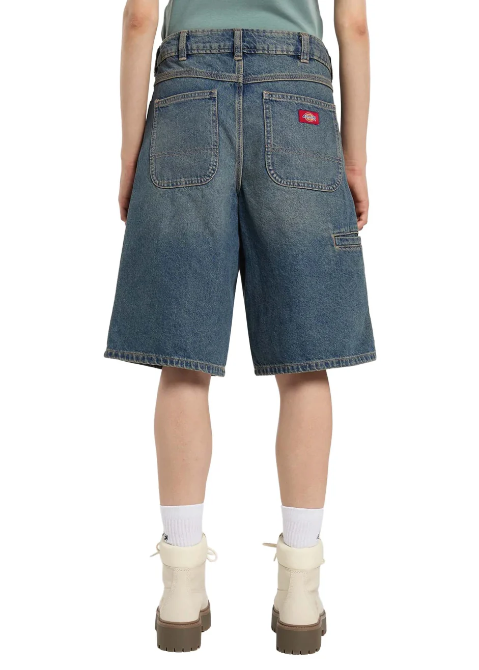 Dickies Pantaloncino in jeans da donna 957 13-Inch - Image 3