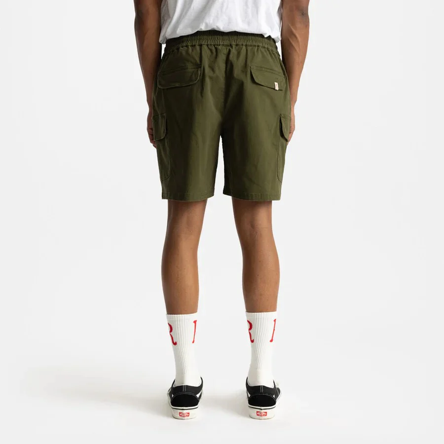 Revolution pantaloncino da uomo con tasconi  Cargo verde - Image 3