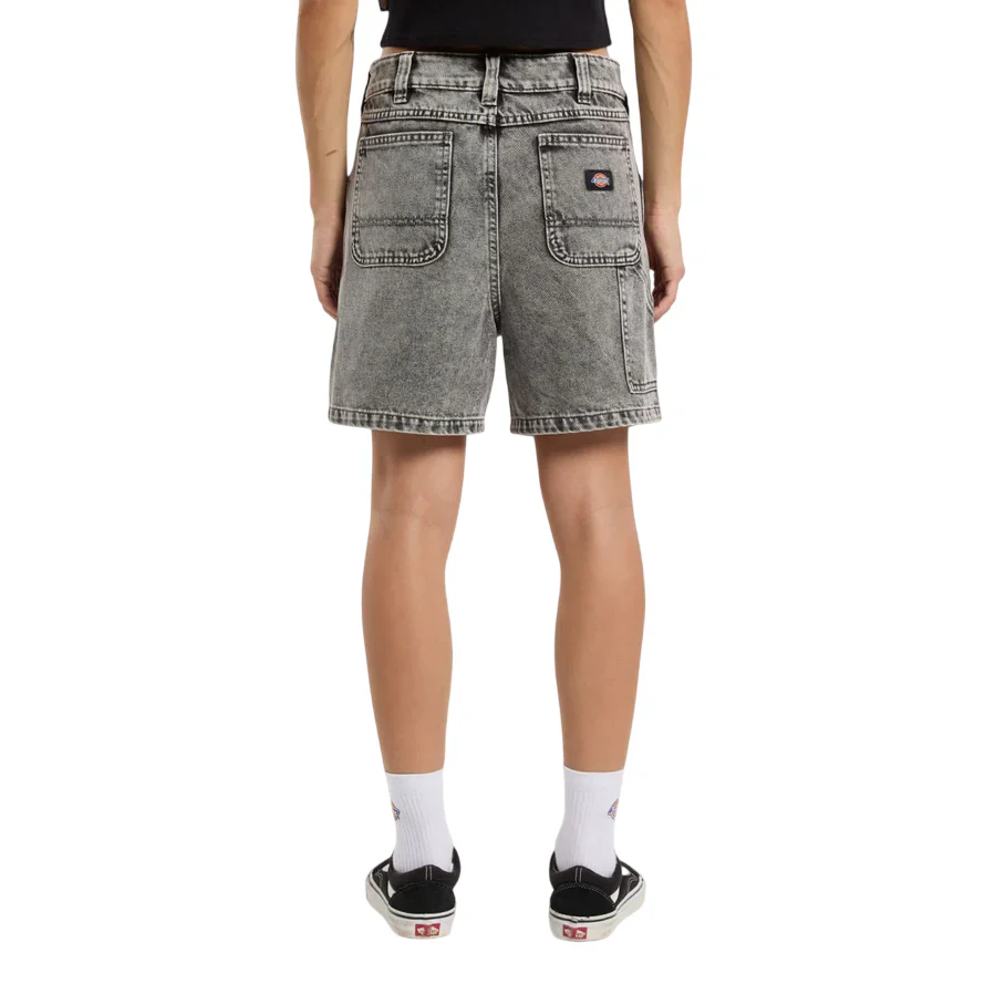 Dickies Pantaloncino in jeans da donna Shorts grigio lavato - Image 4