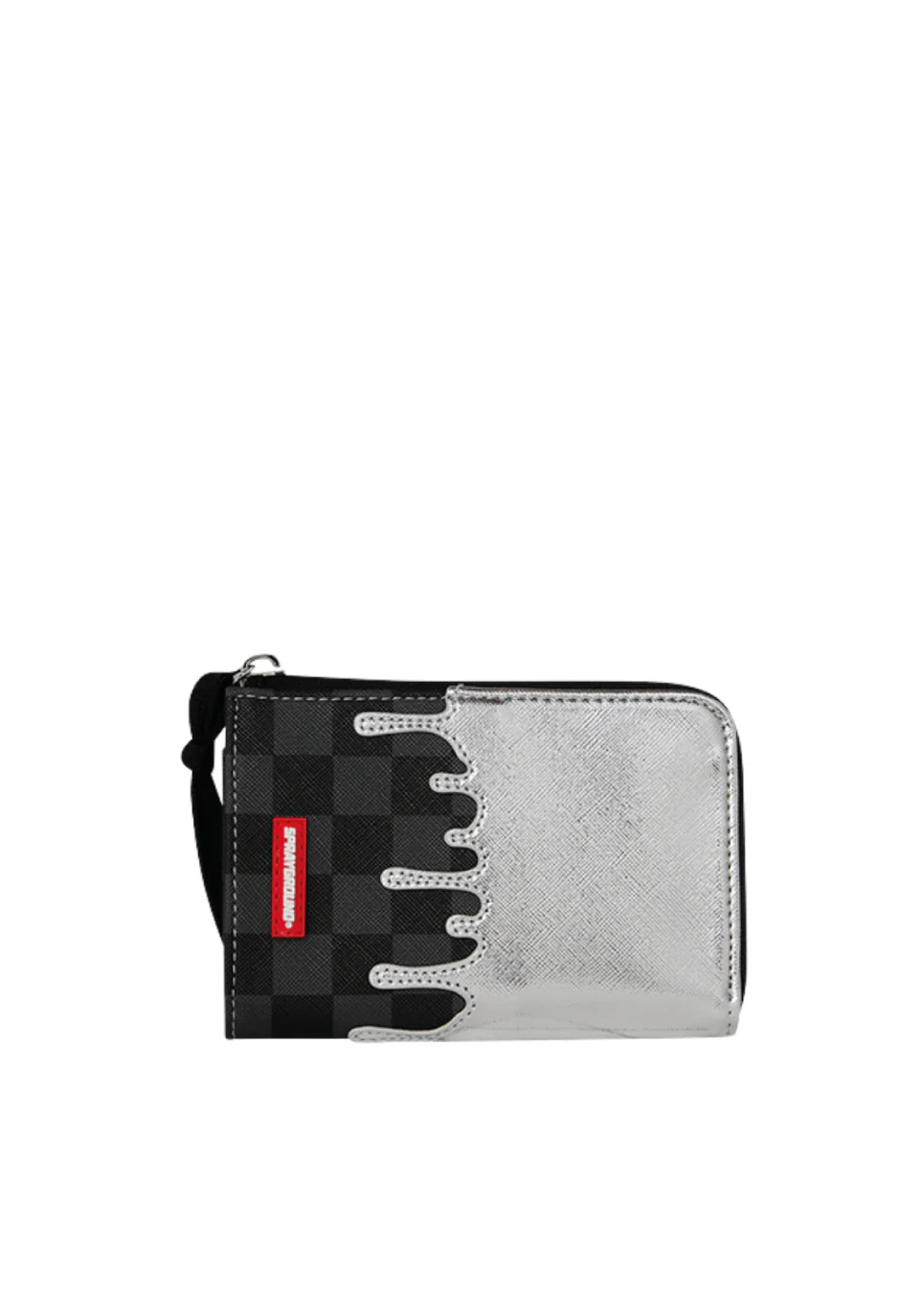 Sprayground Portafoglio unisex Silver Side - Image 2