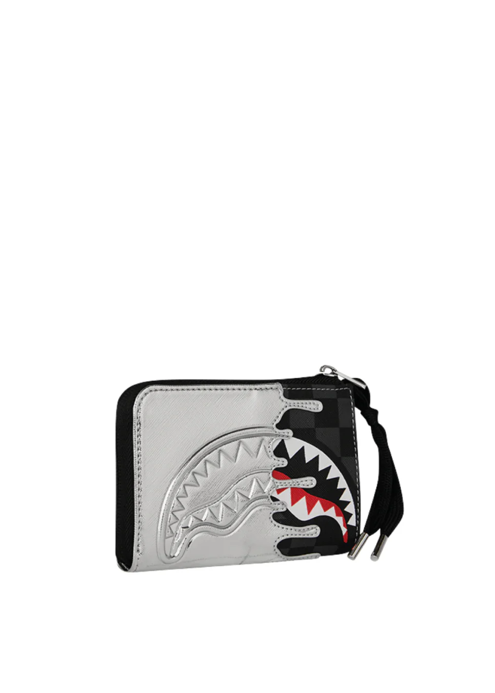 Sprayground Portafoglio unisex Silver Side - Image 3