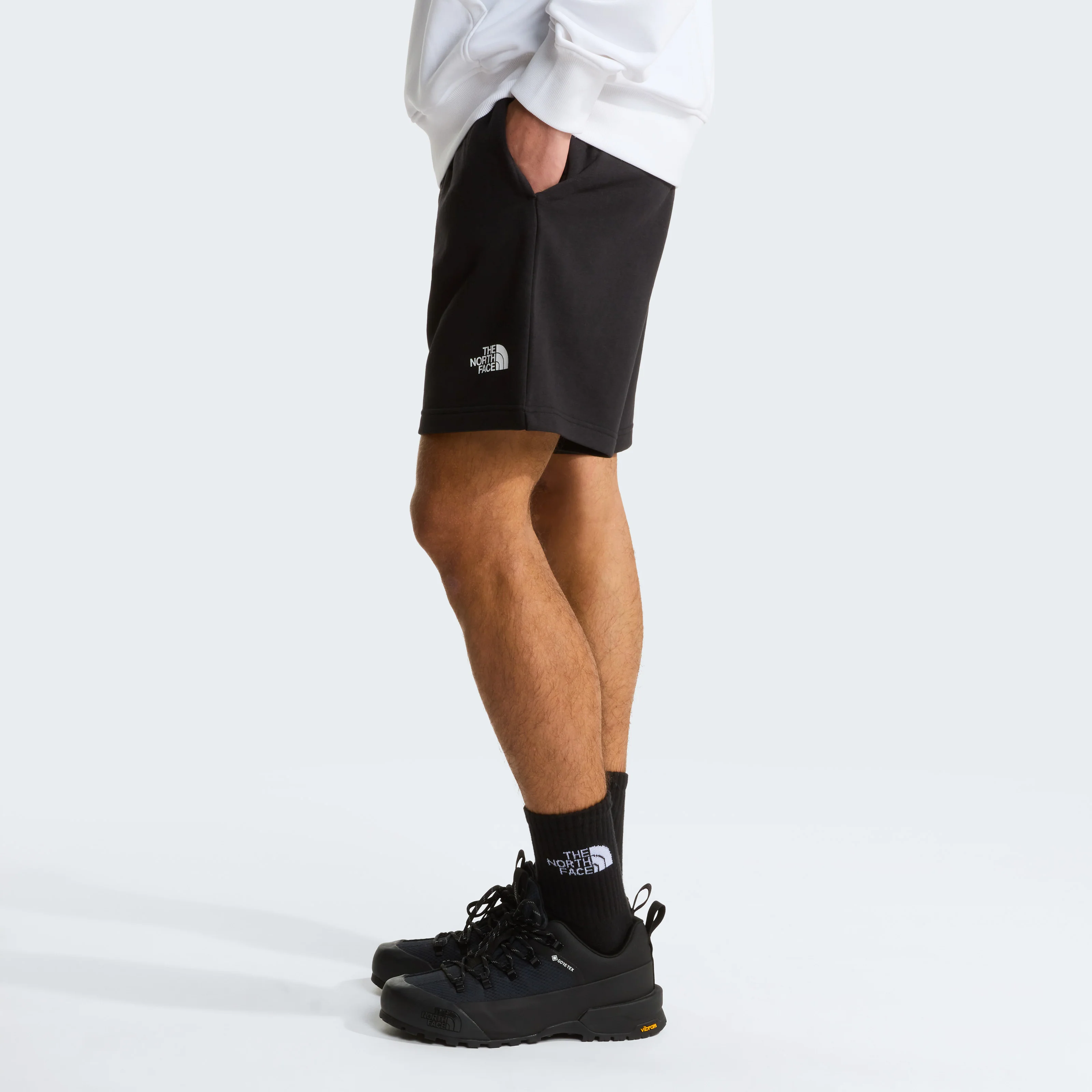 The North Face Pantaloncino da uomo Simple Dome nero - Image 3