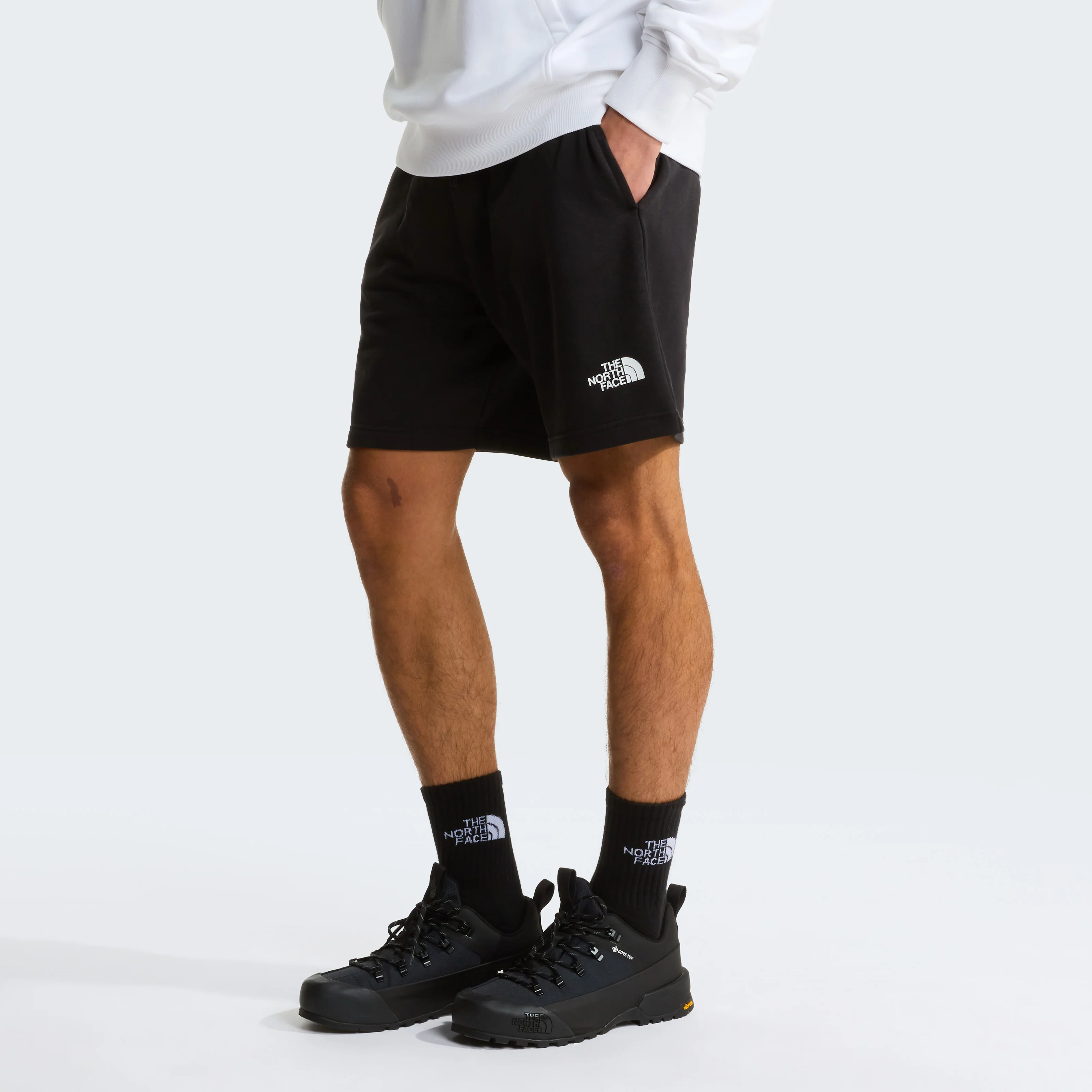 The North Face Pantaloncino da uomo Simple Dome nero - Image 5