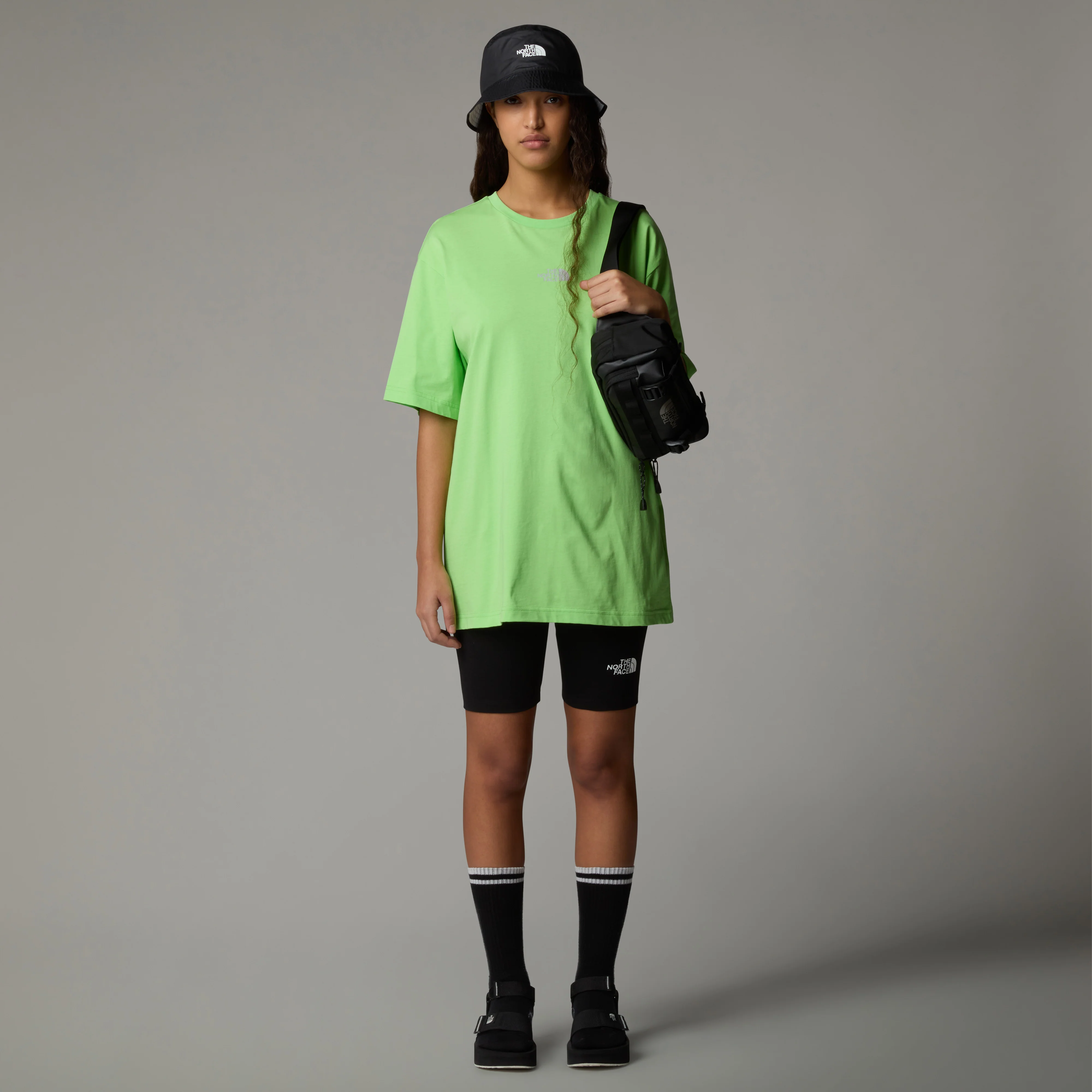 The North Face Pantaloncini da donna leggings Simple Dome neri - Image 3