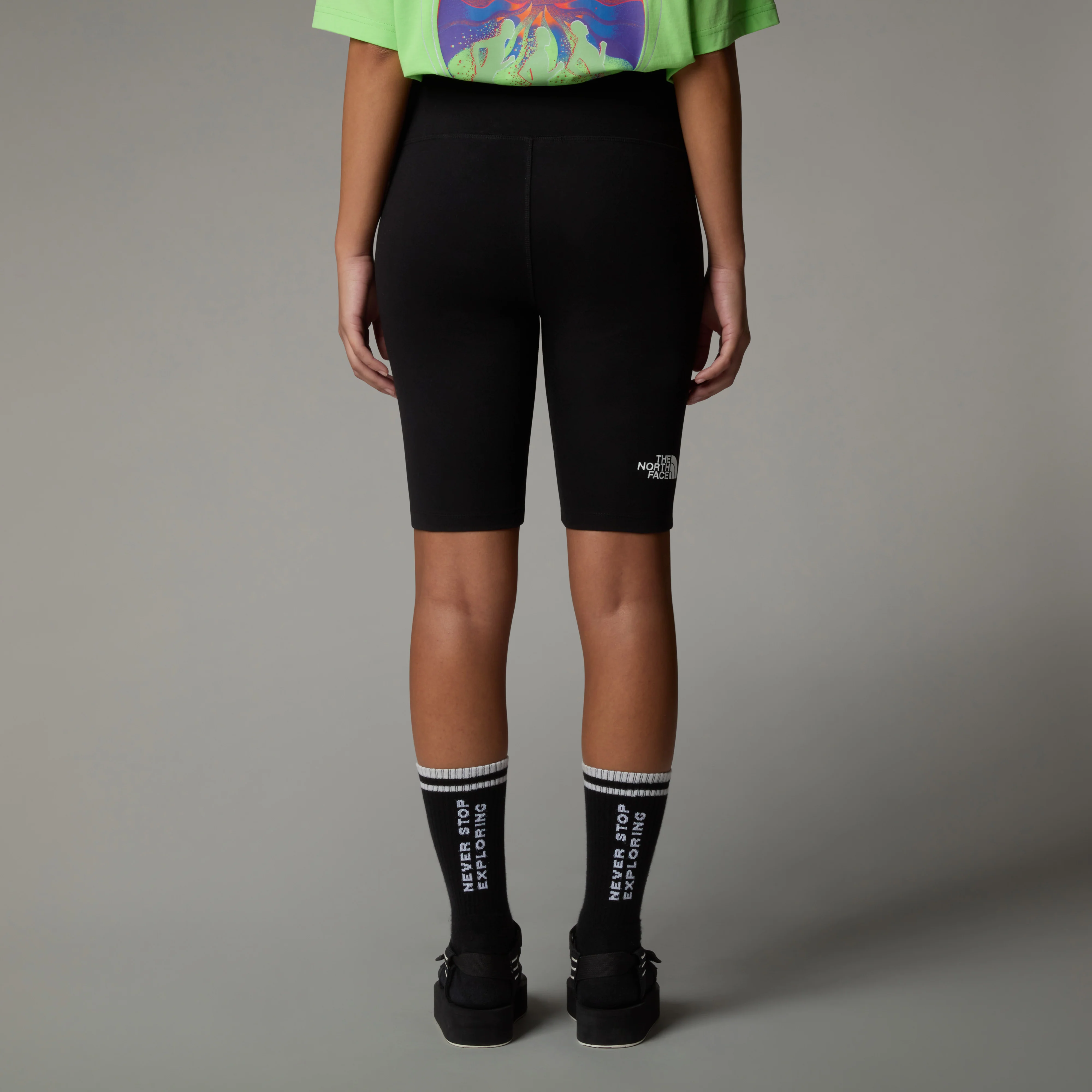 The North Face Pantaloncini da donna leggings Simple Dome neri - Image 4