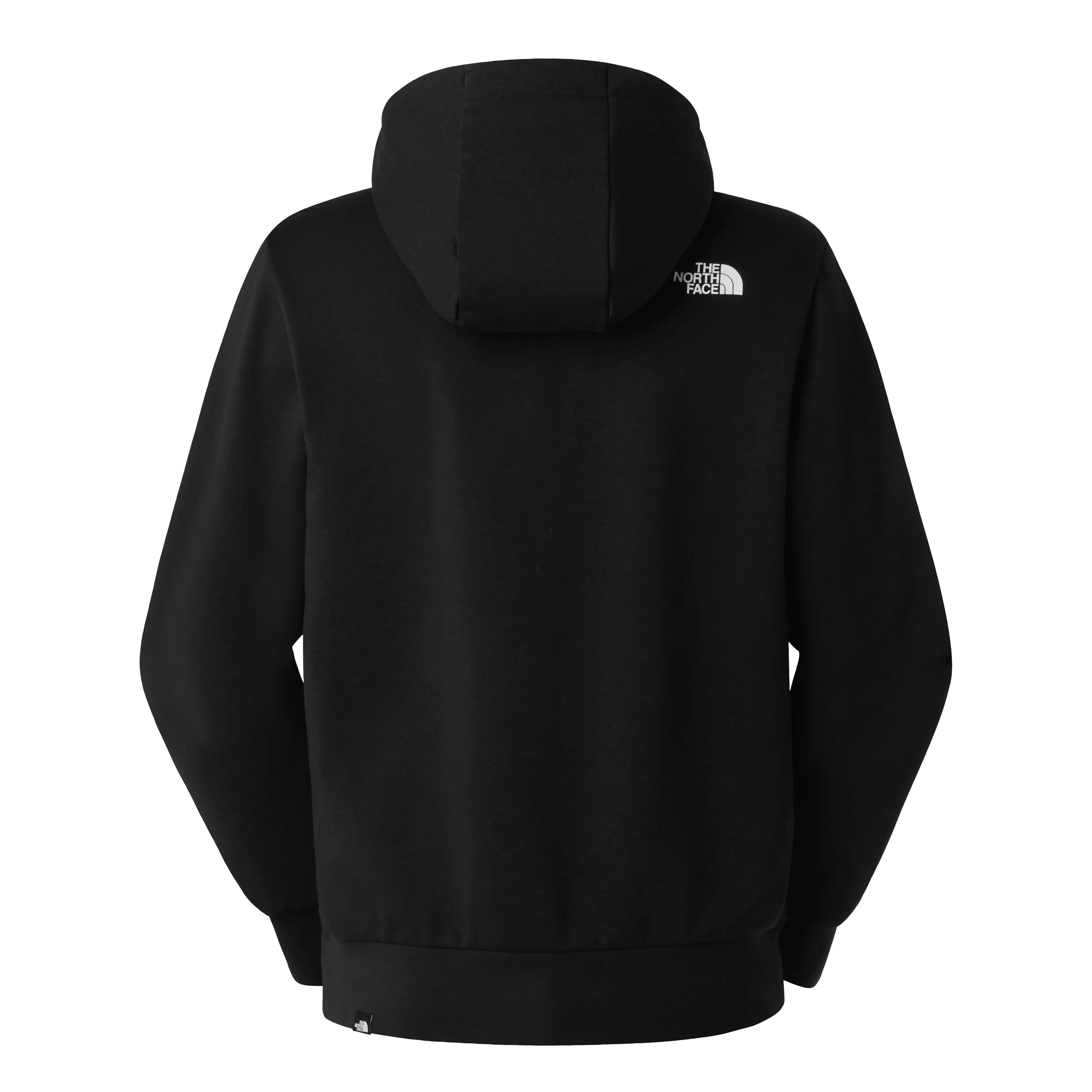 The North Face Felpa da uomo con zip e cappuccio Simple Dome nera - Image 2