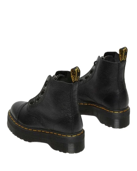 Dr. Martens Stivali da donna platform in nappa lavorata Sinclair neri - Image 5