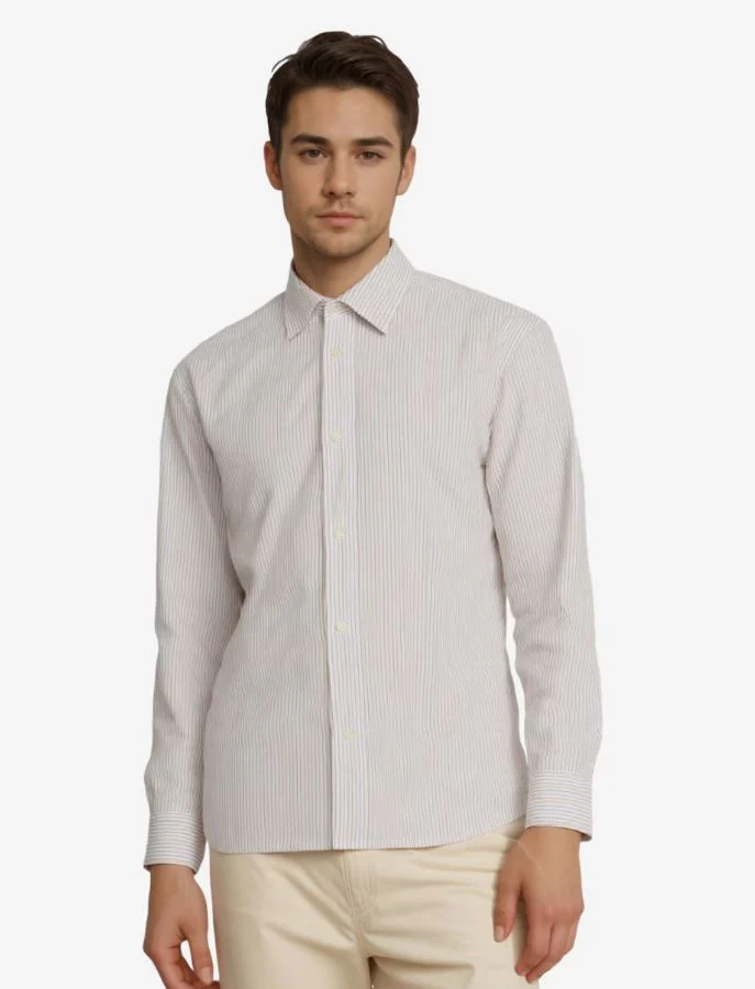 Selected Camicia rigata da uomo Sinus - Image 2