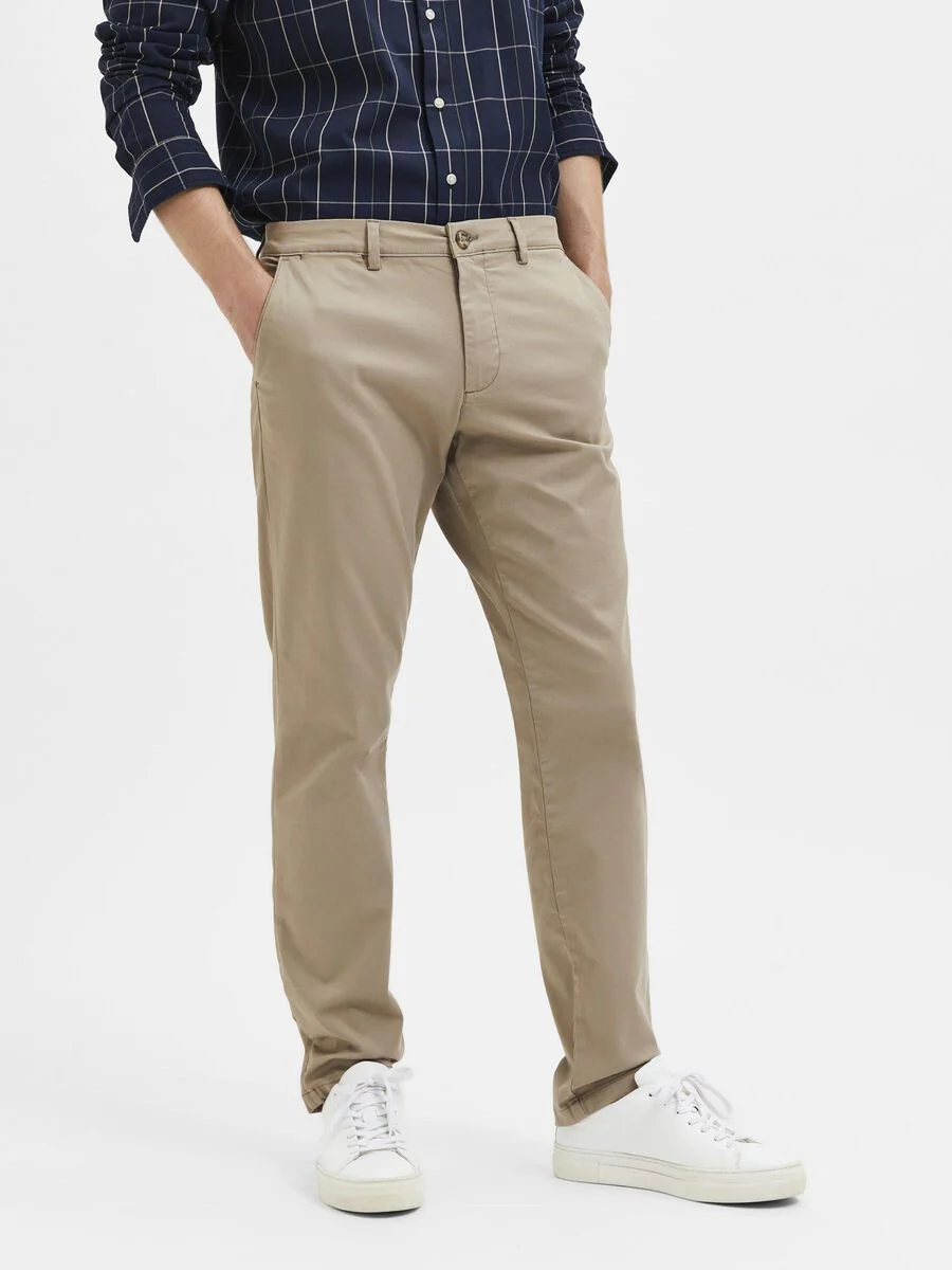 Selected Pantalone da uomo Slim New Miles beige - Image 2