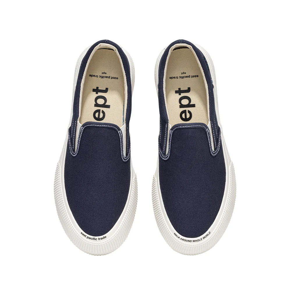 East Pacific Trade Sneaker unisex Slipon blu - Image 3