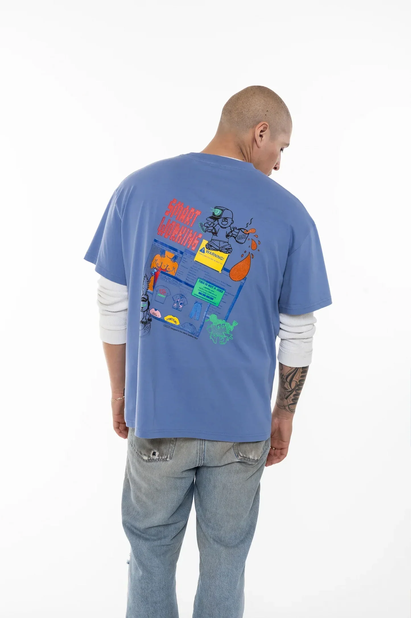 Pas De Mer T-Shirt da uomo manica corta Smart Working - Image 4