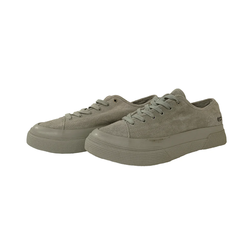 East Pacific Trade Sneaker unisex in camoscio Soho grigio - Image 2