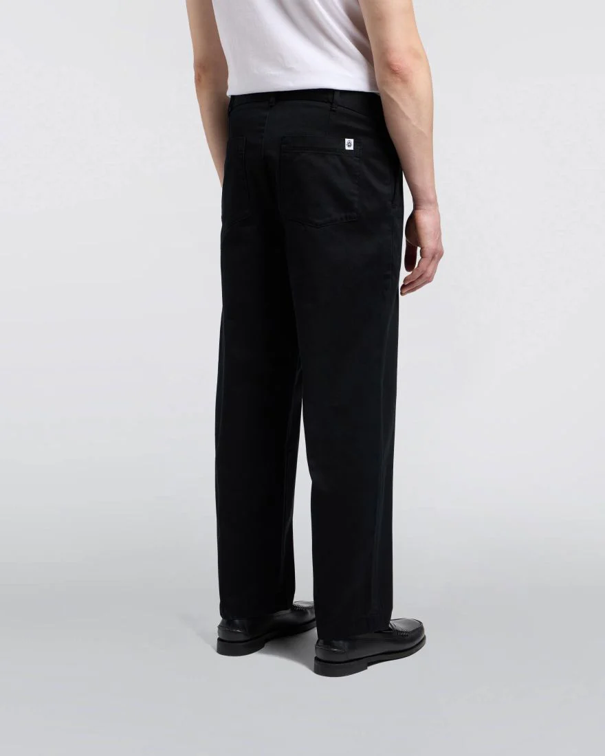 Edwiin Pantalone da uomo Solan nero - Image 4