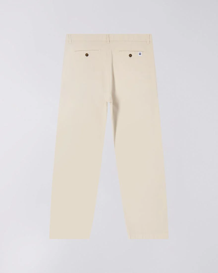 Edwin Pantalone in cotone da uomo Sorren panna - Image 6