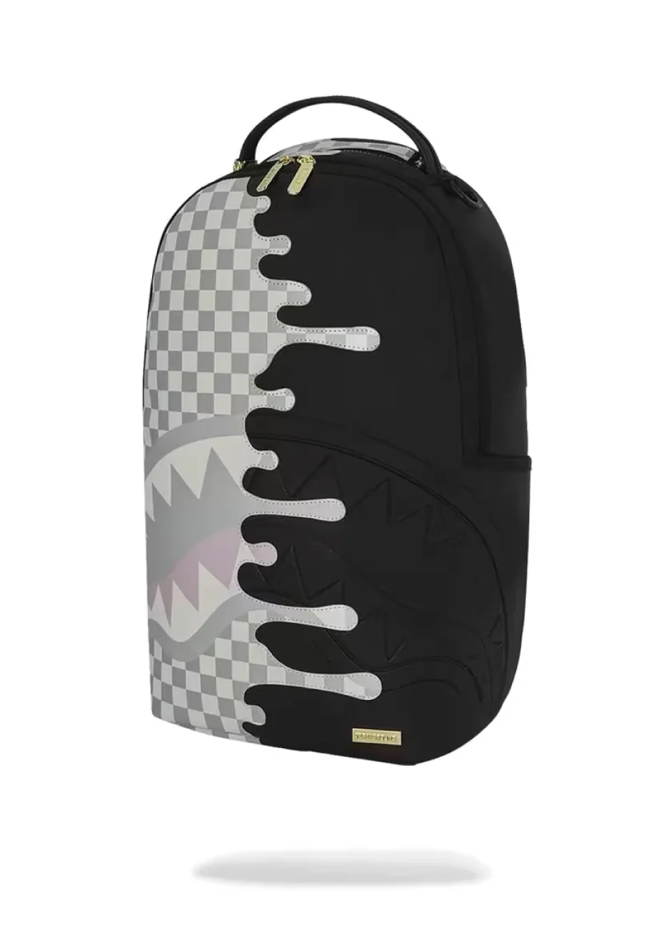 Sprayground Zaino unisex Cream Check Side Drip - Image 2