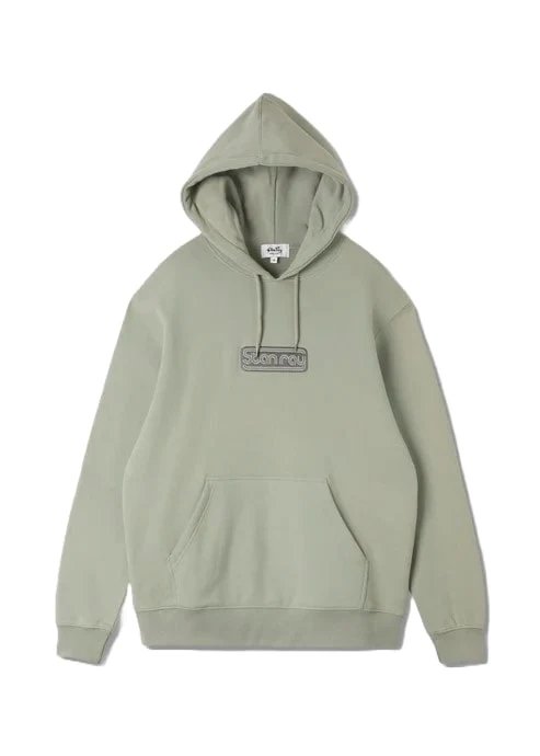 Stan Ray Felpa con cappuccio da uomo Moto Emb. verde chiaro