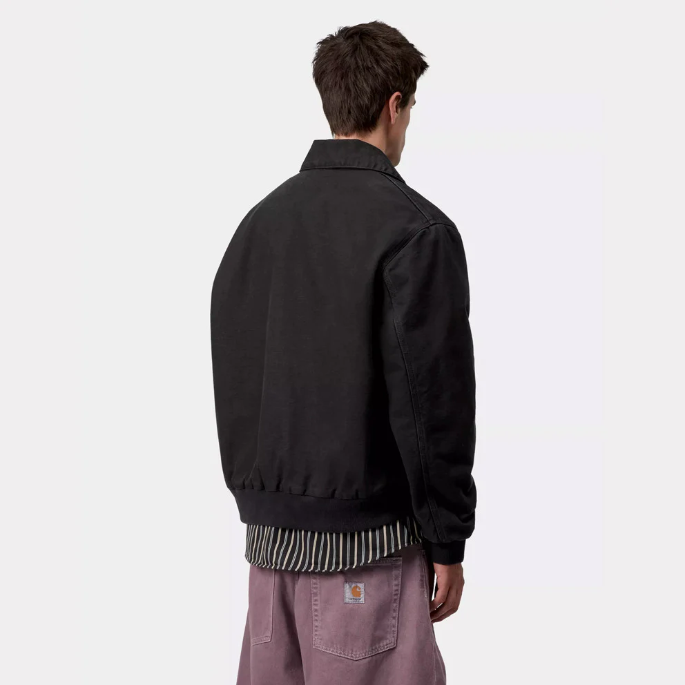 Carhartt Wip Giacca da uomo Stanton nera - Image 5