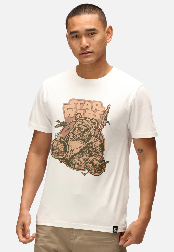 ReCovered T-Shirt da uomo manica corta Star war ewok chest - Image 2