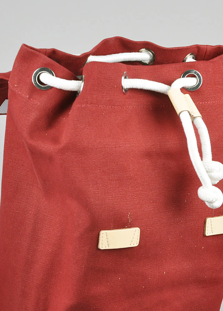 Sandqvist Zaino in tela unisex Stig SQA097 rosso chiaro - Image 2