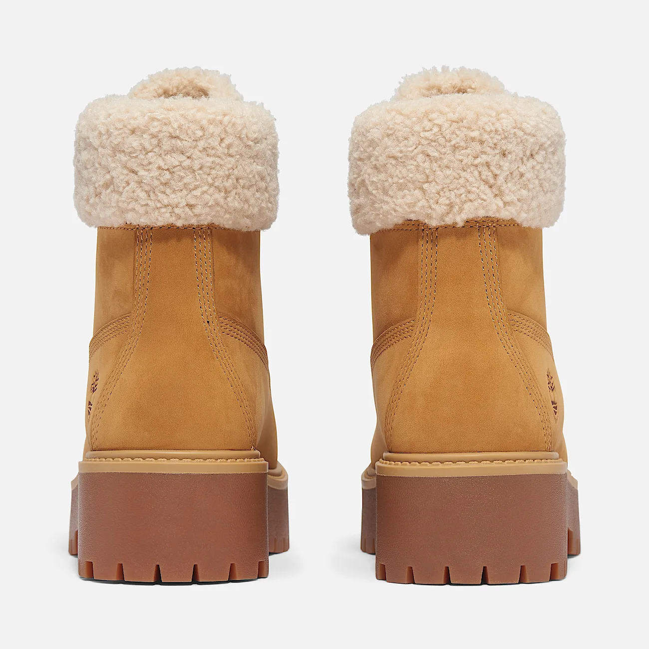 Timberland Stivale da donna Impermeabile foderato con Plateau Stone Street beige - Image 5