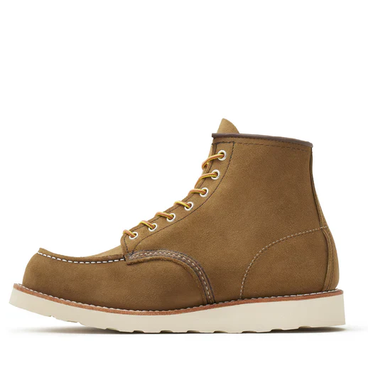 Red Wing Stivaletti Uomo Classic Moc Suede Verde - Image 3