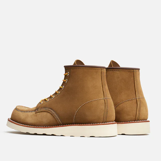 Red Wing Stivaletti Uomo Classic Moc Suede Verde - Image 4