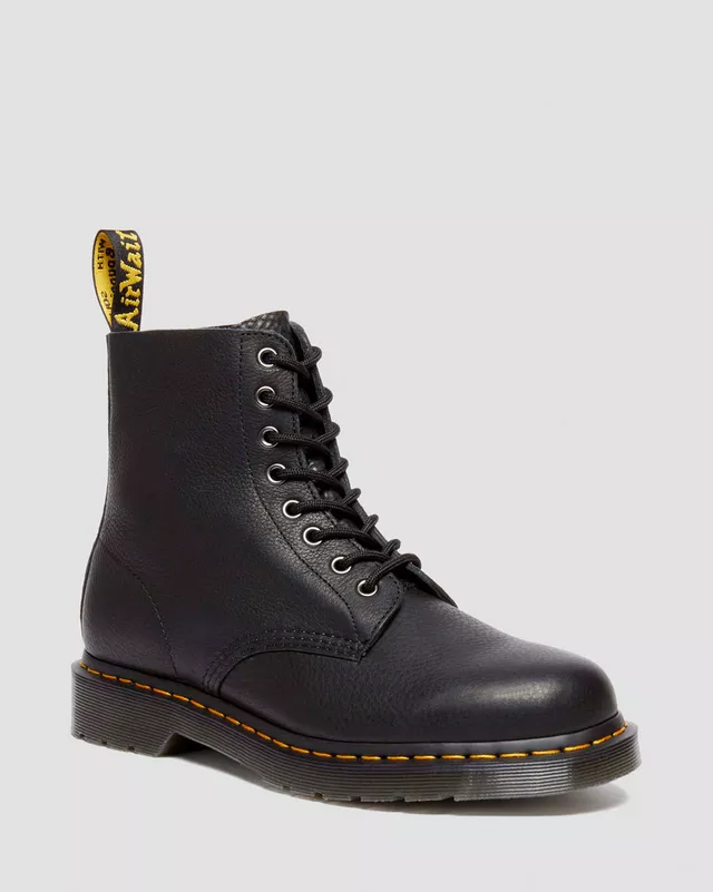 Dr. Martens Stivali stringati 1460 Pascal in pelle Ambassador neri - Image 9