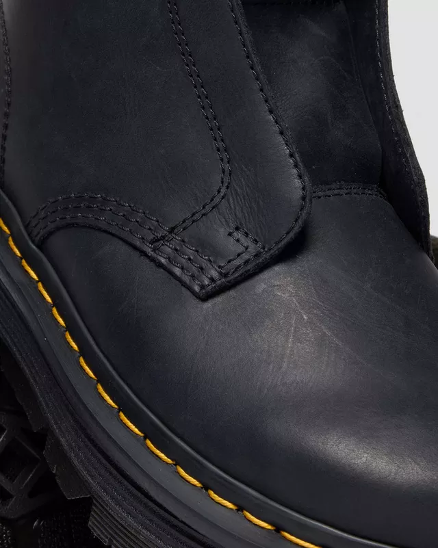 Dr. Martens Stivali da donna Zebzag Laceless In Pelle Senza Lacci neri - Image 5