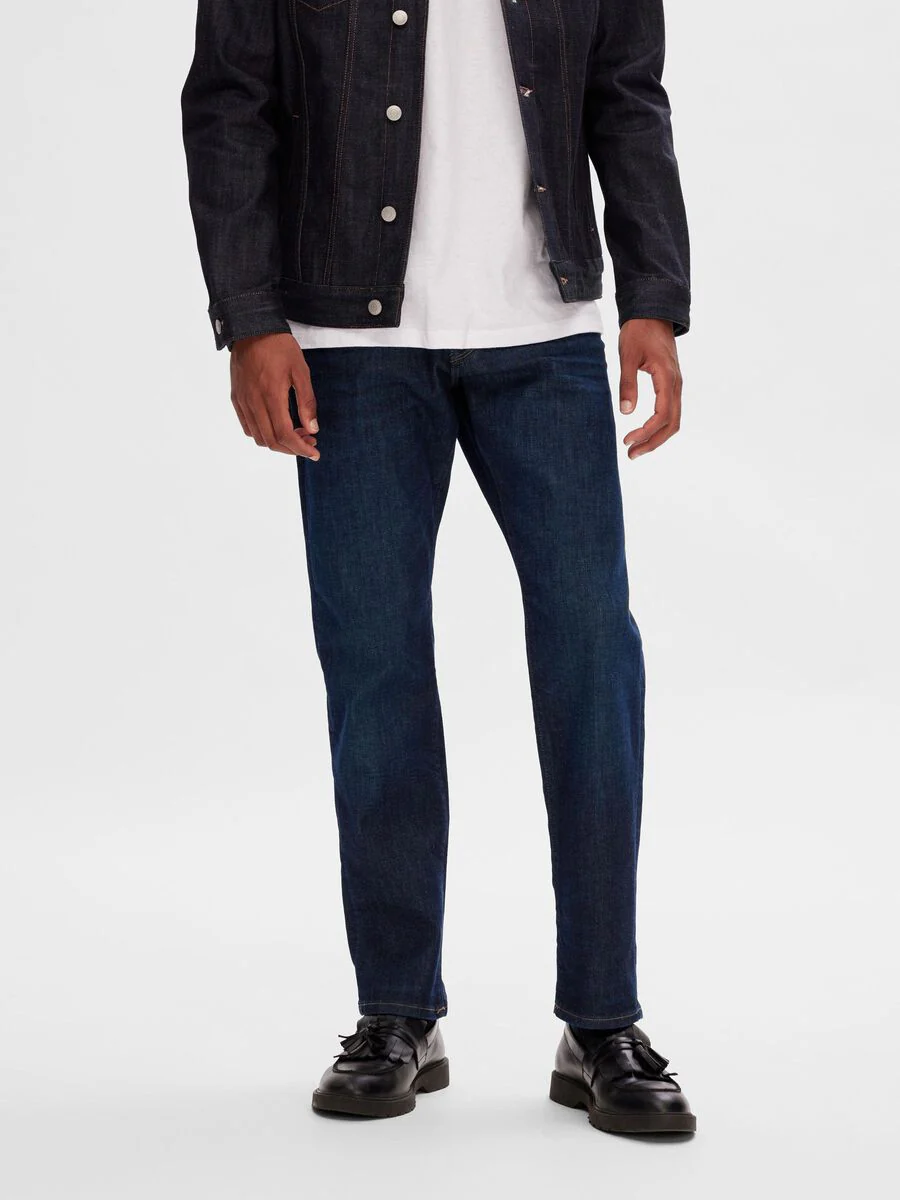 Selected Jeans da uomo gamba dritta Straight Scott - Image 3