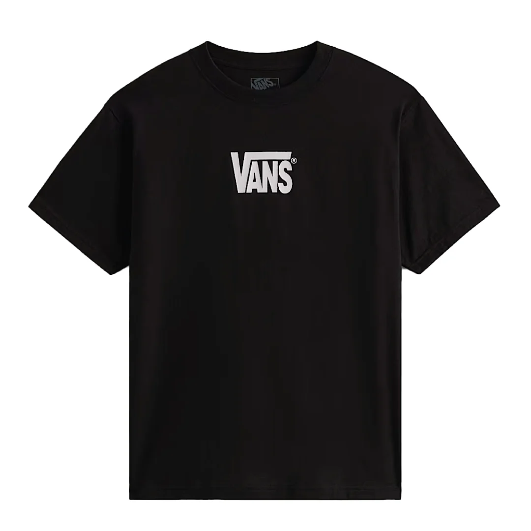 Vans T-Shirt da uomo manica corta Stretch Logo nera