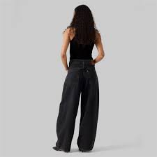 Levi's Jeans da donna Super Baggy Barrell nero - Image 4