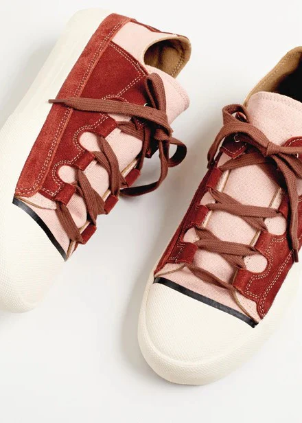 Wollow Scarpe Tarmac Canvas  Pastel Clay Red - Image 2