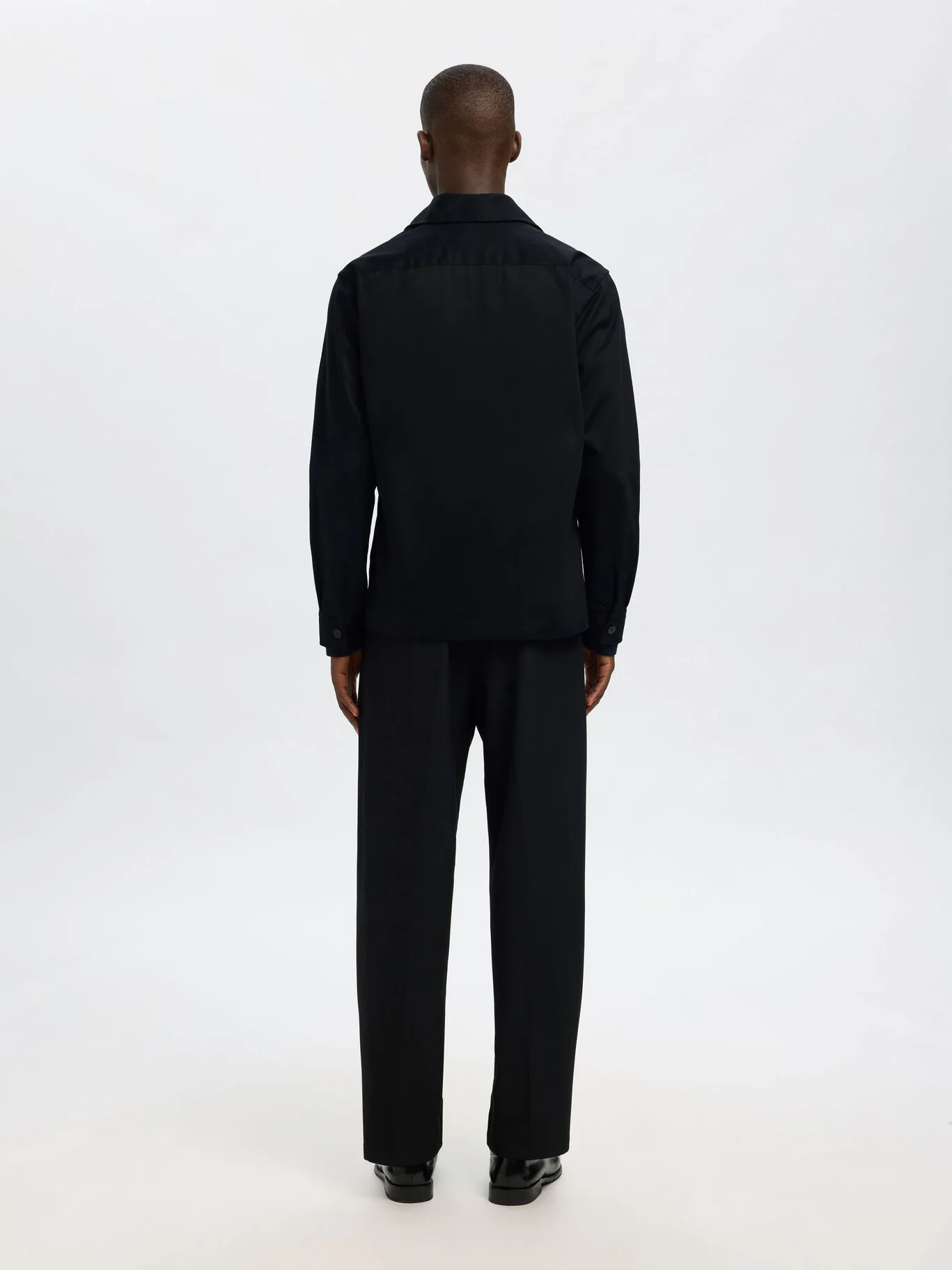 Selected Camicia da uomo Tate nera - Image 3