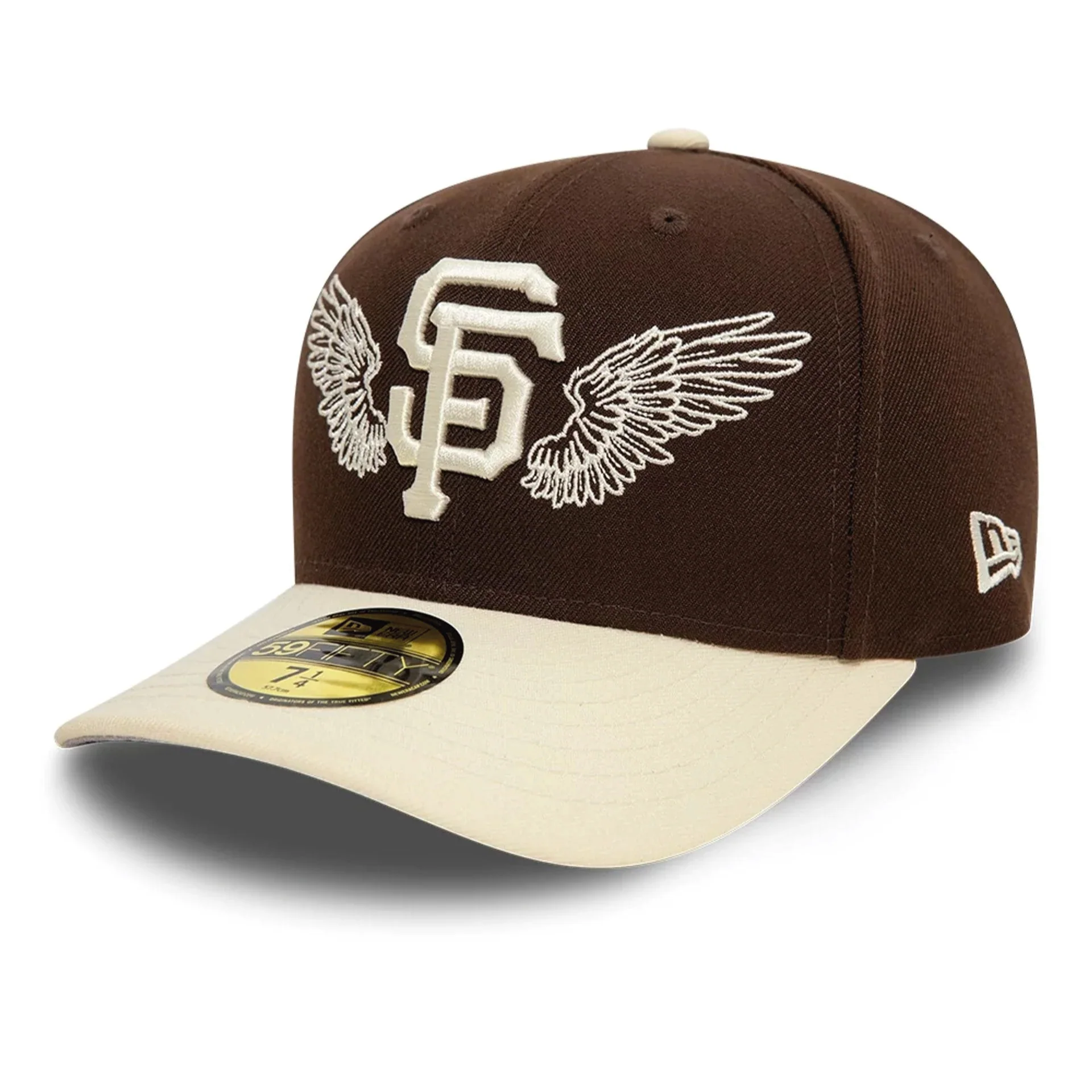 New Era Cappello unisex San Francisco Giants Team Wings marrone
