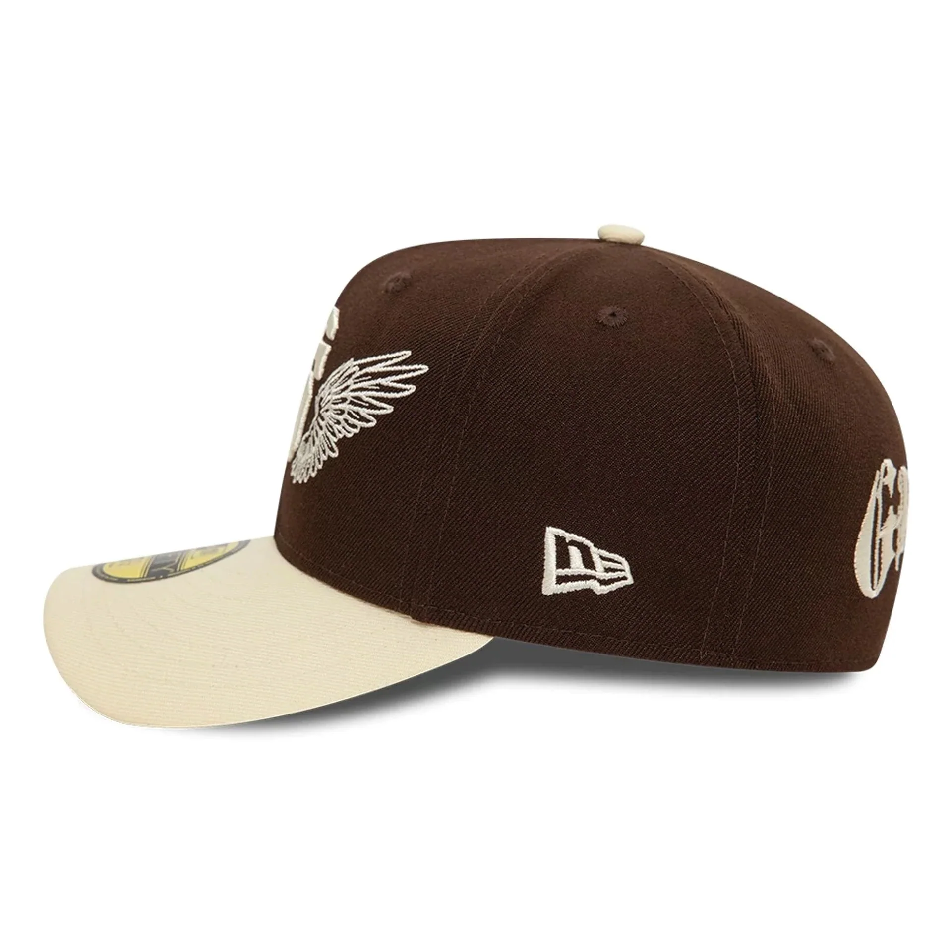 New Era Cappello unisex San Francisco Giants Team Wings marrone - Image 5