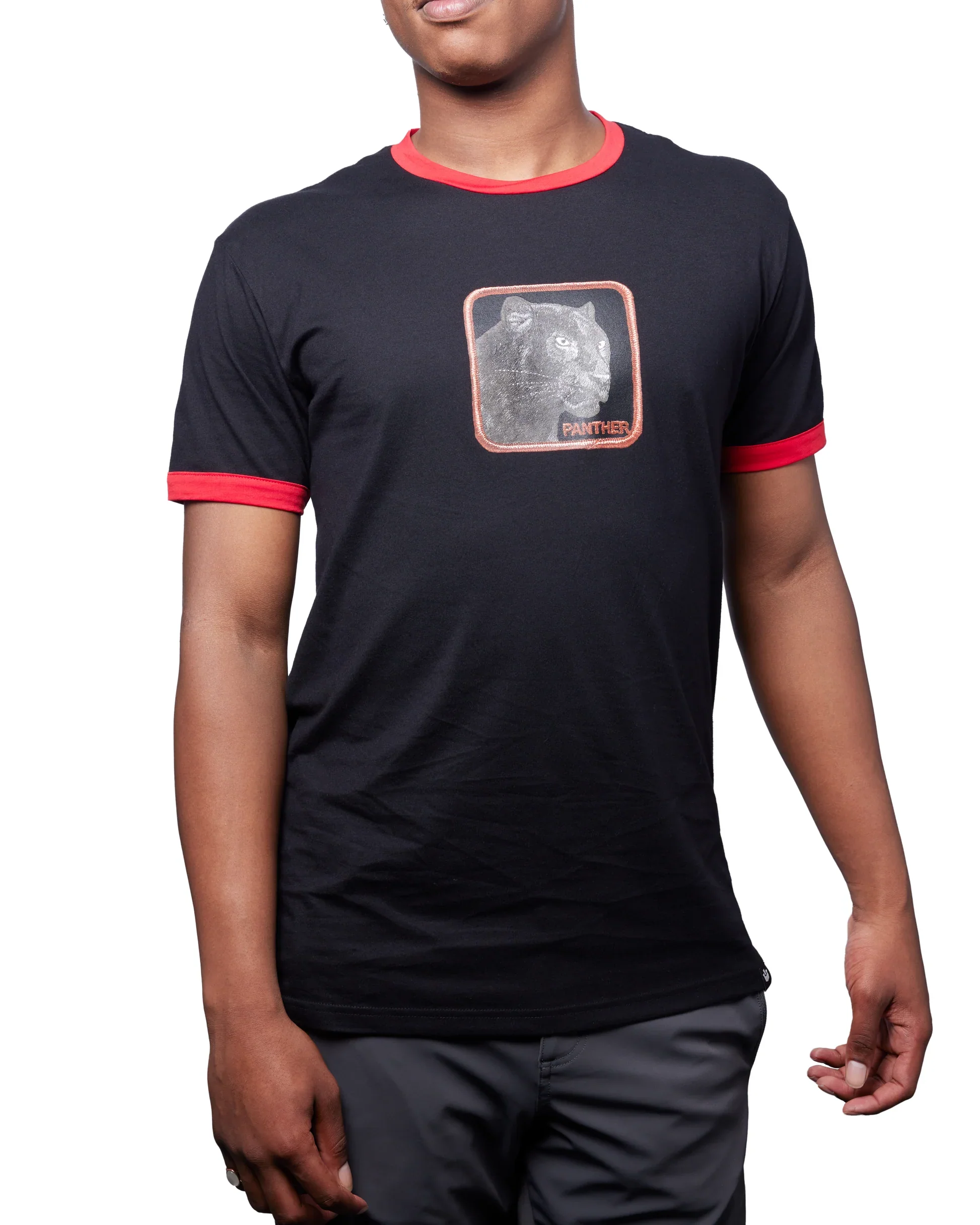 Goorin Bros T-Shirt da uomo Panther nera - Image 3