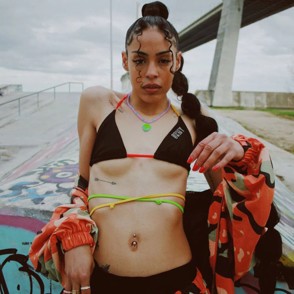 THE TOUGHEST GIRL BIKINI TOP GGBT179 - Image 3