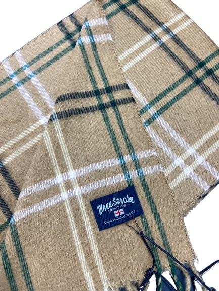 Three-Stroke Vidar Scarf 052-AW23-BEG - Image 2