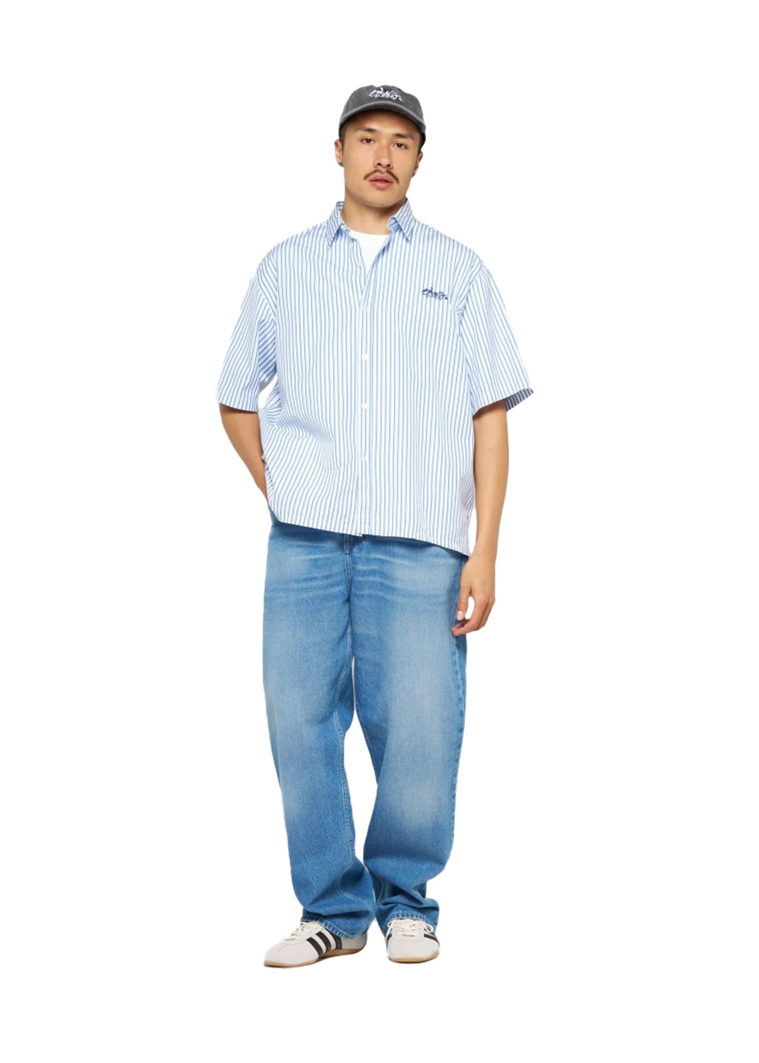 Edwin Camicia a righe manica corta Toledo - Image 3