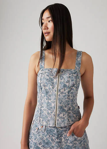 Levi's Top donna a Bustino Anatomico a fantasia - Image 2