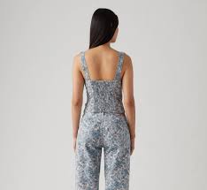 Levi's Top donna a Bustino Anatomico a fantasia - Image 3