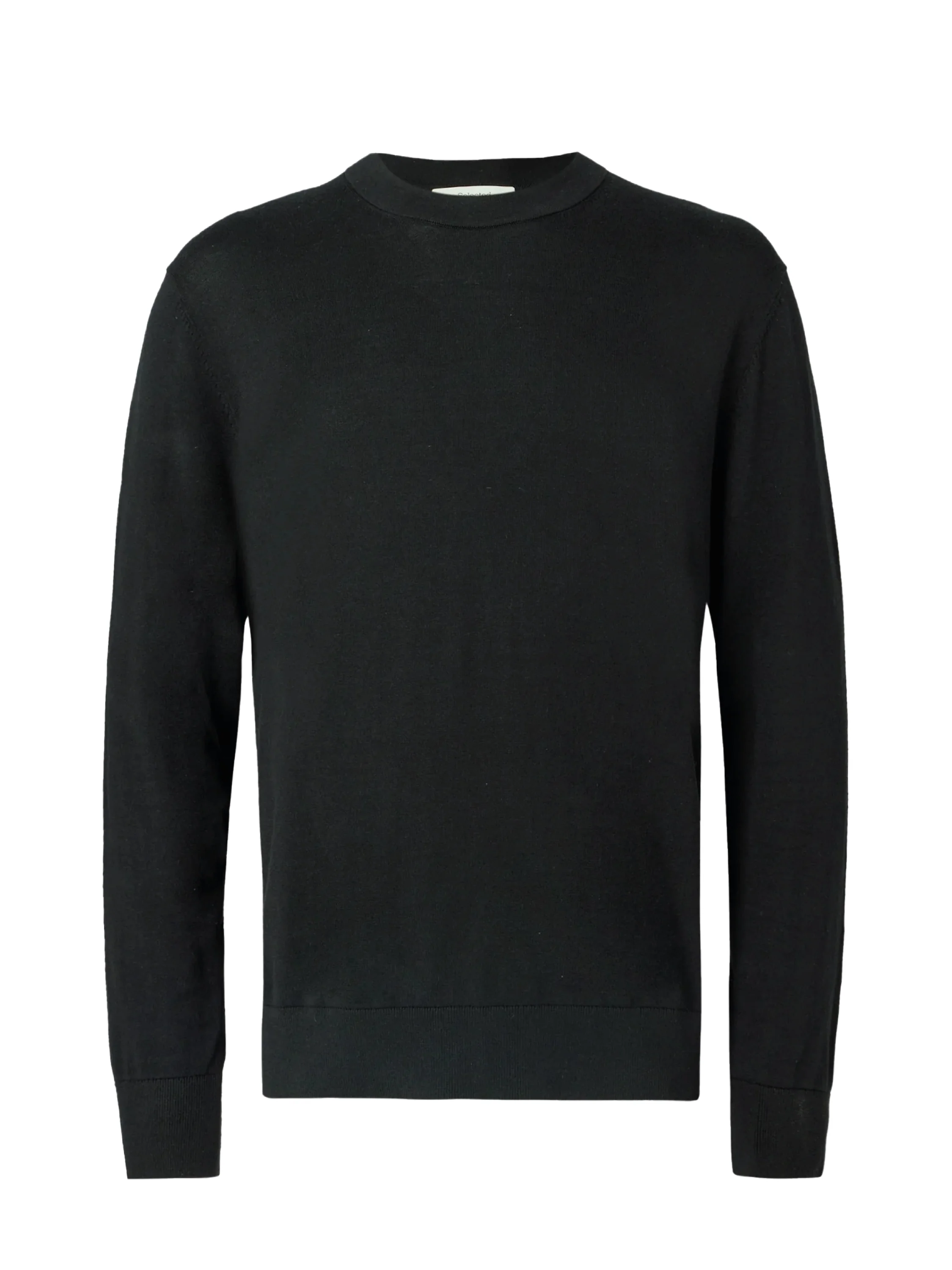 Selected Maglia girocollo da uomo Torino nera