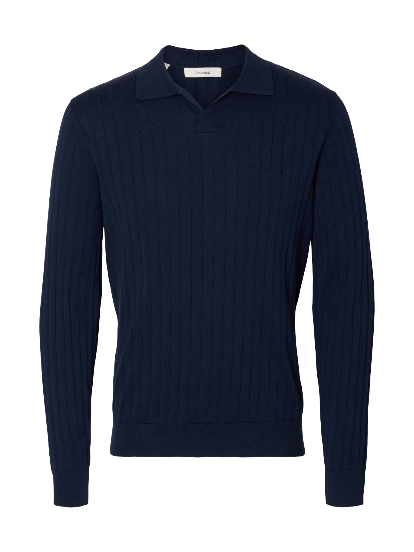 Selected Maglia a polo da uomo Torino Open blu