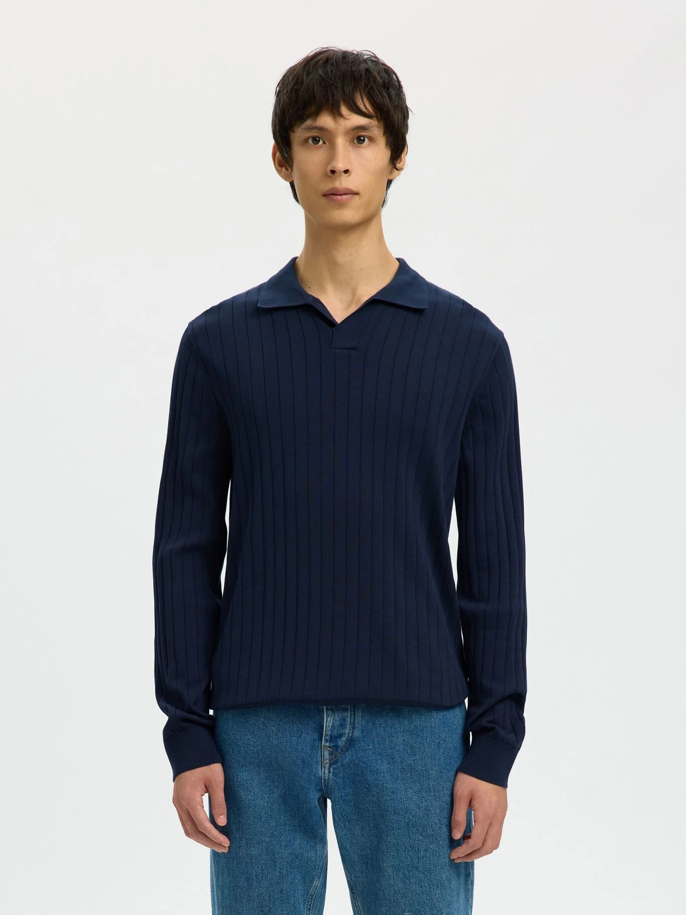 Selected Maglia a polo da uomo Torino Open blu - Image 3