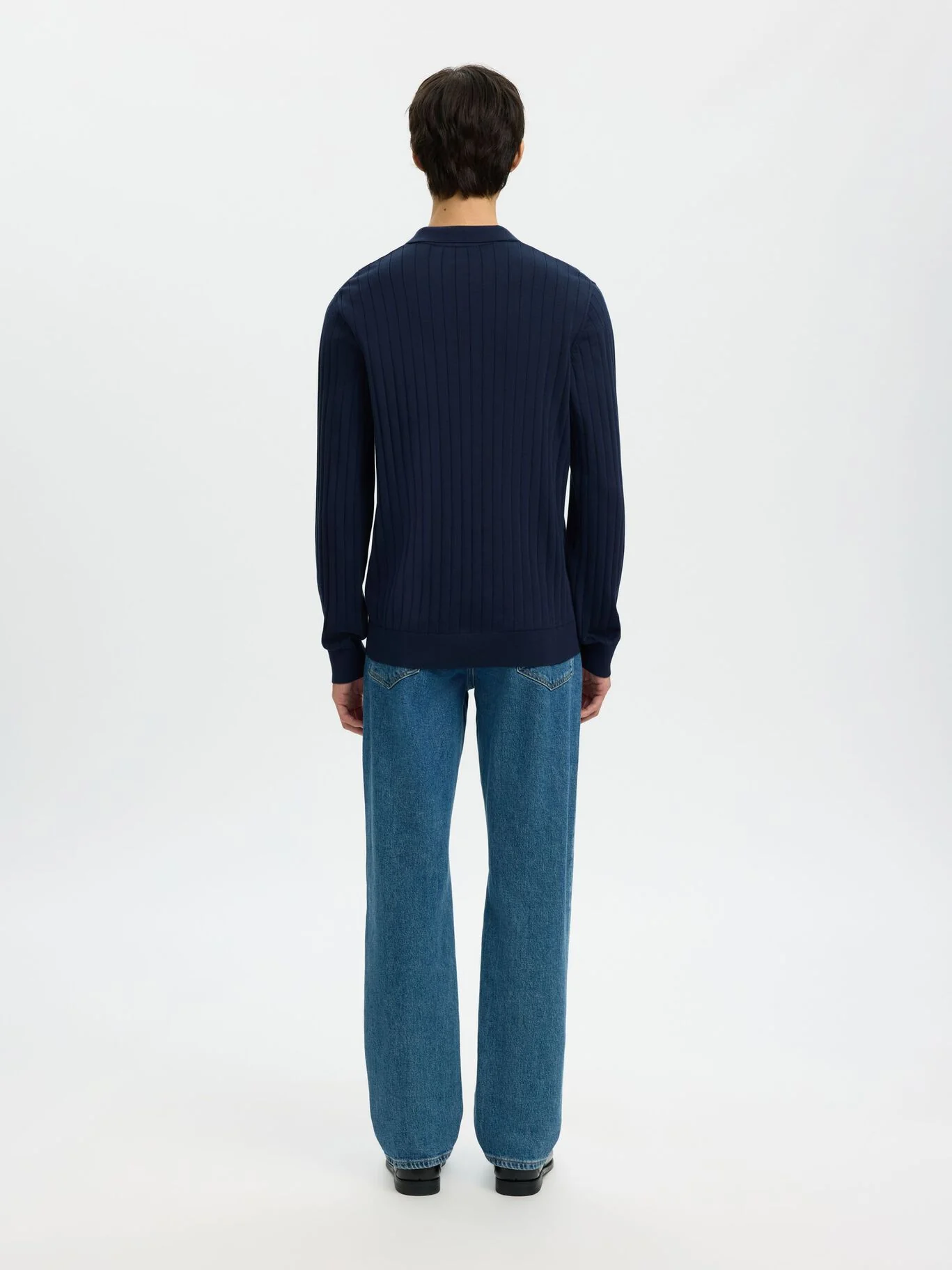 Selected Maglia a polo da uomo Torino Open blu - Image 4