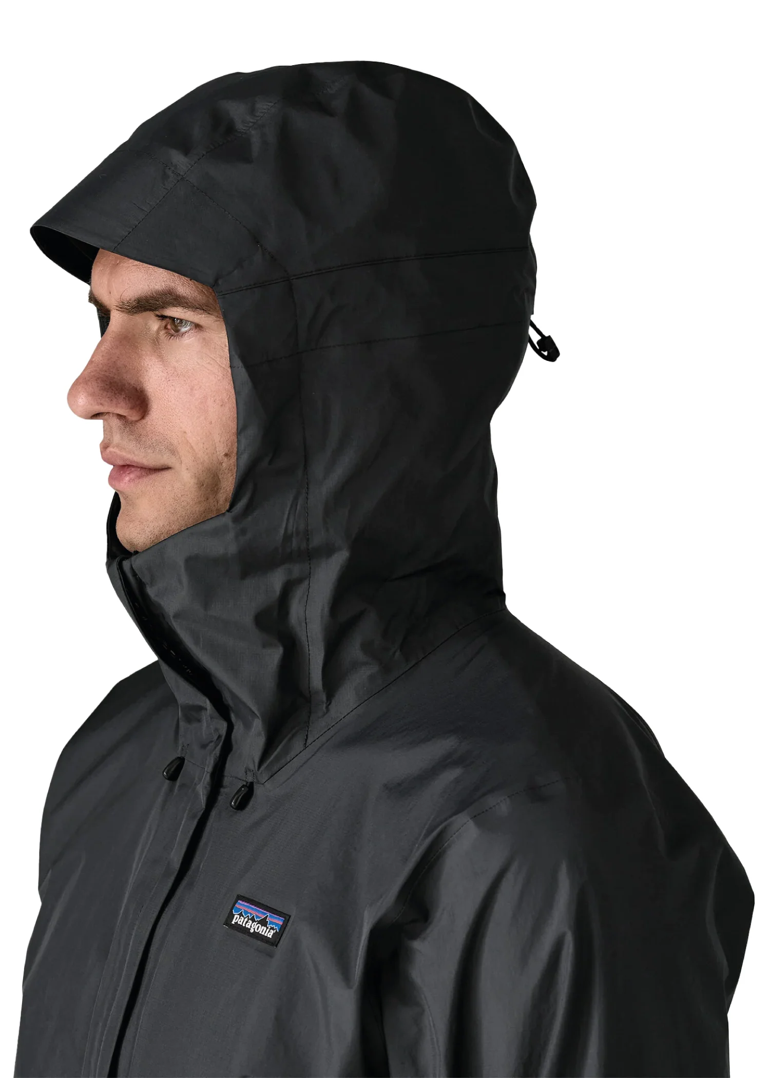 Patagonia Giacca leggera da uomo Torrentshell 3L Rain nera - Image 5