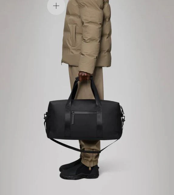 Rains Borsa unisex impermeabile Trail Gym nera - Image 4