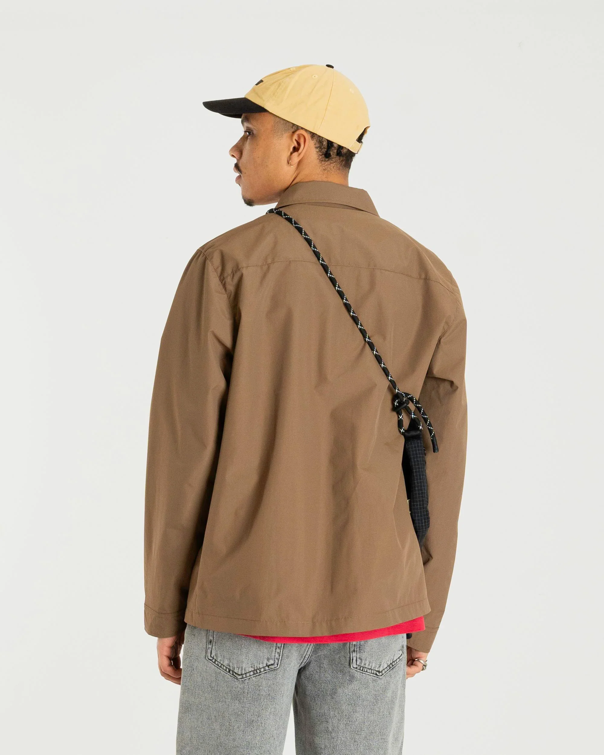 Woodbird Camicia con zip da uomo in nylon Treck Sport - Image 3