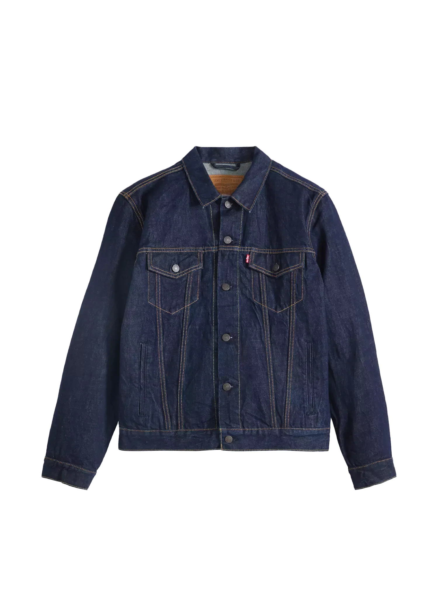 Levi's Giacca di jeans da uomo Trucker lavaggio scuro