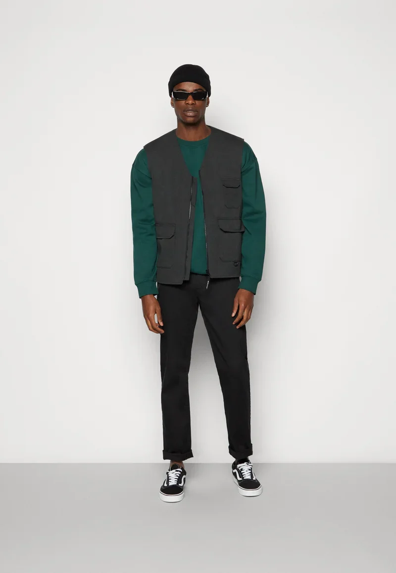 Revolution giacca smanicata da uomo utility vest nero - Image 3